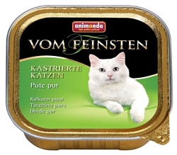 Animonda Vom Feinsten for castrated Cats для стерилизованных кошек с отборной индейкой (0.1 кг) 1 шт.