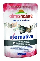 Almo Nature (0.055 кг) 1 шт. Alternative Adult Cat Atlantic Tuna