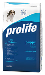Prolife (3 кг) Puppy Medium с курицей и рисом