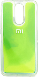 EXPERTS Neon Sand Tpu для Xiaomi Redmi 9 с LOGO (зеленый)