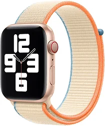 Ремешок Apple из плетеного нейлона 40 мм (кремовый) MY9Y2 Ремешок Apple из плетеного нейлона 40 мм (кремовый) MY9Y2