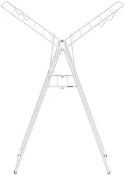 Сушилка для белья Brabantia Hangon 15 м 403323 (белый)