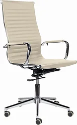 Кресло Brabix Premium Intense EX-531 (экокожа/хром бежевый)