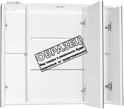 Шкаф-зеркало Style Line  Жасмин-2 90 (с подсветкой)