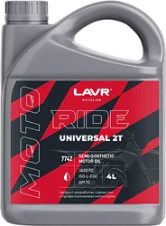 Моторное масло Lavr Moto Ride Universal 2T FC 4л