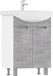 Тумба под умывальник Volna  Vario Z 50.2D Рива 50 (напольная)