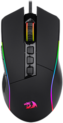 Мышь Redragon M812 Plank RGB black