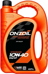 Моторное масло ONZOIL Standard 10W-40 SG/CF 4.5л