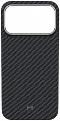 Чехол для телефона Magssory Aramid Frame Case для iPhone 17 Pro Max Black CFB045