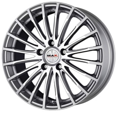 Mak Fatale 7.5x17/5x120 D72.6 ET40 Silver