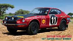 Hasegawa Datsun Fairlady 240Z "1971 Safari Rally Winner"