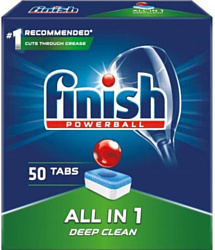 Finish All in 1 Deep Clean (50 tabs)