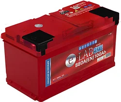 Автомобильный аккумулятор E-Lab 6СТ-100R + EFB (100Ah)