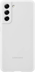 Samsung Silicone Cover S21 FE (белый)