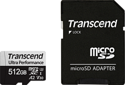 Transcend microSDXC 340S 512GB (с адаптером)