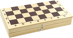 Десятое королевство Шахматы и шашки (деревянная коробка, пластфигуры) 03879