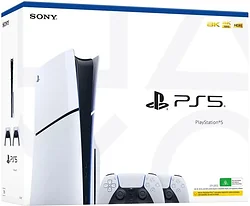 Игровая приставка Sony PlayStation 5 Slim (2 геймпада) Игровая приставка Sony PlayStation 5 Slim (2 геймпада)