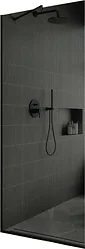 Душевая перегородка MaybahGlass 195x69 MGD-705-6у (графитовое стекло/черный) Душевая перегородка MaybahGlass 195x69 MGD-705-6у (графитовое стекло/черный)