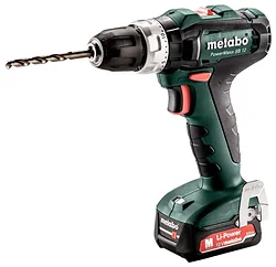 Дрель-шуруповерт Metabo PowerMaxx SB 12 2.0Ач х2 кейс Дрель-шуруповерт Metabo PowerMaxx SB 12 2.0Ач х2 кейс