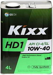 Kixx HD1 CI-4/SL 10W-40 4л
