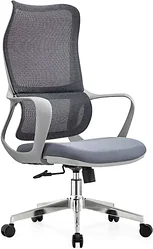 Кресло SitUp LATI-H Grey Chrome (сетка Grey/Grey)
