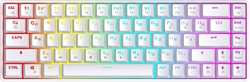 Клавиатура FIFINE GK1W Red Axis, white