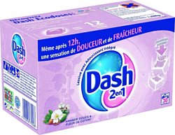 DASH 2 в 1 (20 стирок) в таблетках