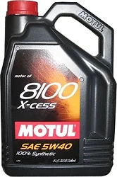 Моторное масло Motul 8100 X-cess 5W40 5л Моторное масло Motul 8100 X-cess 5W40 5л