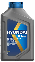 Hyundai Xteer Diesel Ultra 5W-40 1л