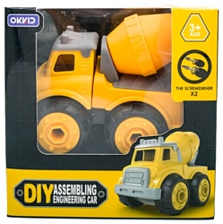 OKKID DIY Assembling Engineering Car 3015 Бетономешалка