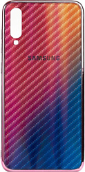 EXPERTS Aurora Glass для Samsung Galaxy A70 с LOGO (розовый)