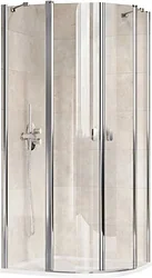 Душевой уголок Ravak Chrome CSKK4 90x90 (прозрачный/серебристый)
