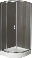 Душевой уголок BelBagno UNO-195-R-2-90-P-Cr (матовое стекло)