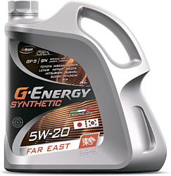 G-Energy Synthetic Far East 5W-20 4л
