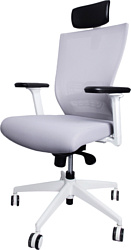Chair Meister Art line (белая крестовина, серый)