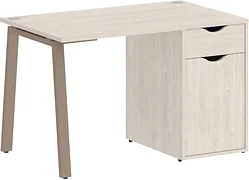 Стол для работы Riva Home Office VR.SP-3-118.1.A Мокко (денвер светлый) Стол для работы Riva Home Office VR.SP-3-118.1.A Мокко (денвер светлый)