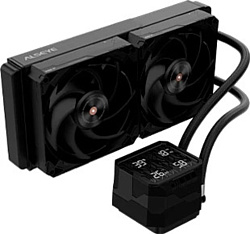 Жидкостное охлаждение для процессора Alseye Q240 Plus (черный)