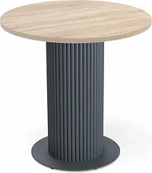 Кухонный стол Sheffilton SHT-TU69/TT 80 ЛДСП (антрацит/дуб сонома)