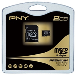 PNY Premium microSD 2GB