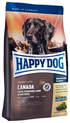 Happy Dog Supreme Sensible - Canada на основе лосося, кролика, ягненка и картофеля (0.3 кг)
