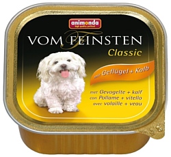 Animonda Vom Feinsten Classic для собак с мясом домашней птицы и телятиной (0.15 кг) 1 шт.