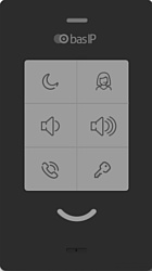 Видеодомофон BAS-IP SP-03 (черный)