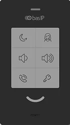 Абонентское аудиоустройство BAS-IP SP-03 (черный)