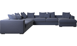 BoConcept Cenova 4190054IR523022 (правый, синий)