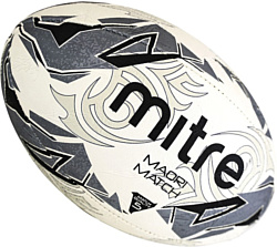 Mitre Maori Match BB1151WSB (5 размер, белый/черный/серебристый)