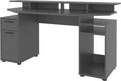 Стол для работы Интерлиния Skill-1 (антрацит) Стол для работы Интерлиния Skill-1 (антрацит)