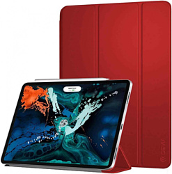 Devia Leather Case для Apple iPad Air (2019), Pro 10.5 (красный)
