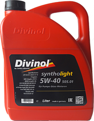 Divinol Syntholight 505.01 SAE 5W-40 4л