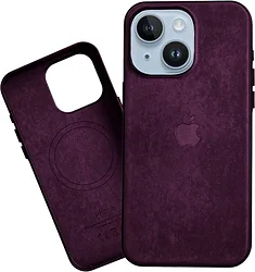 Чехол для телефона Bingo Woven Magnetic для APPLE iPhone 14 (бордовый)