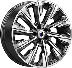 K&K Галего (КС1039) 7.5x19/5x108 D67.1 ET45 Алмаз черный